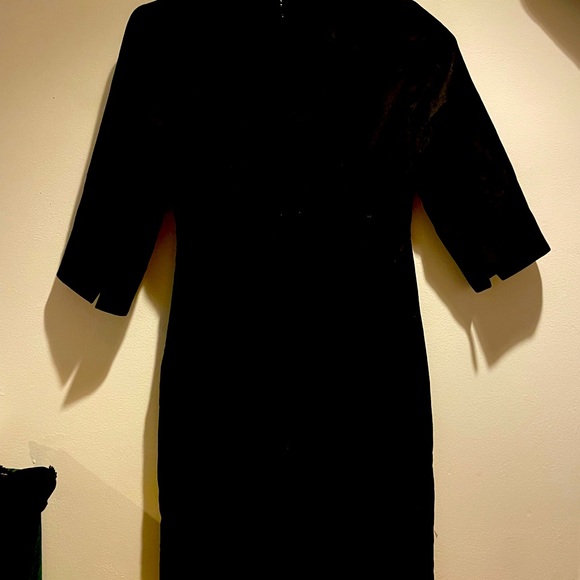 Jcrew black dress 3/4 length - Picture 3 of 3